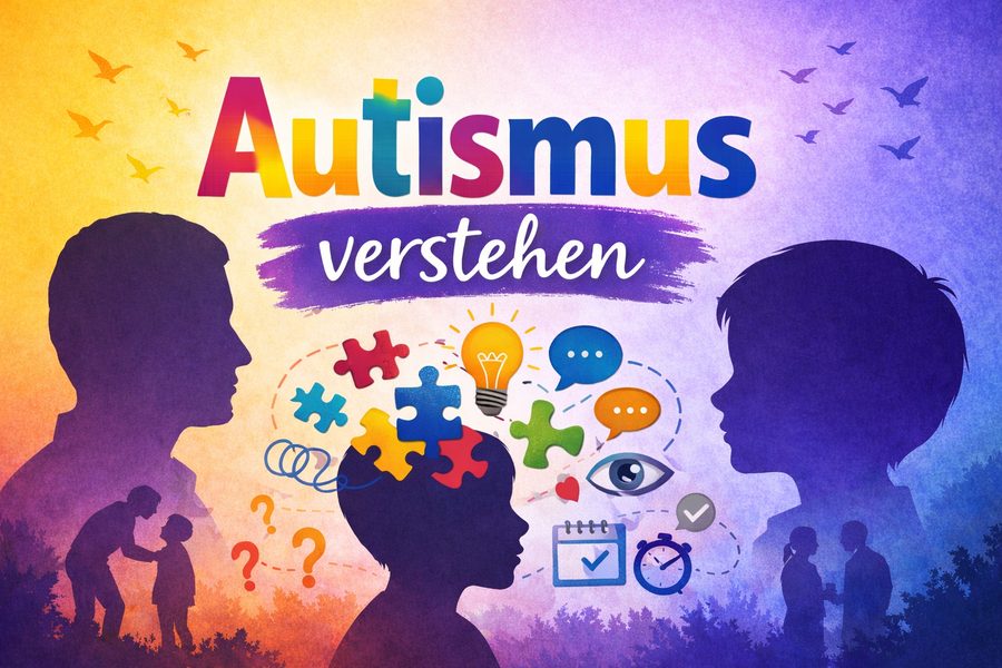 Illustration zum Fortbildungsmodul 1: Autismus verstehen